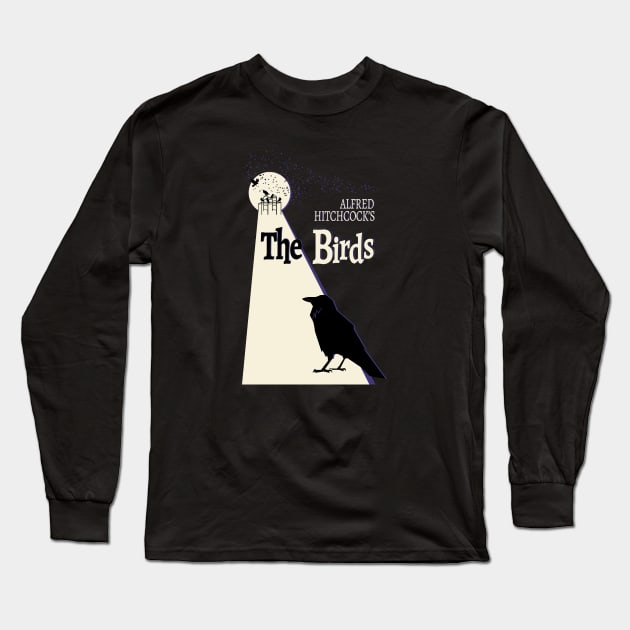 The Birds Long Sleeve T-Shirt by BeehiveDezines